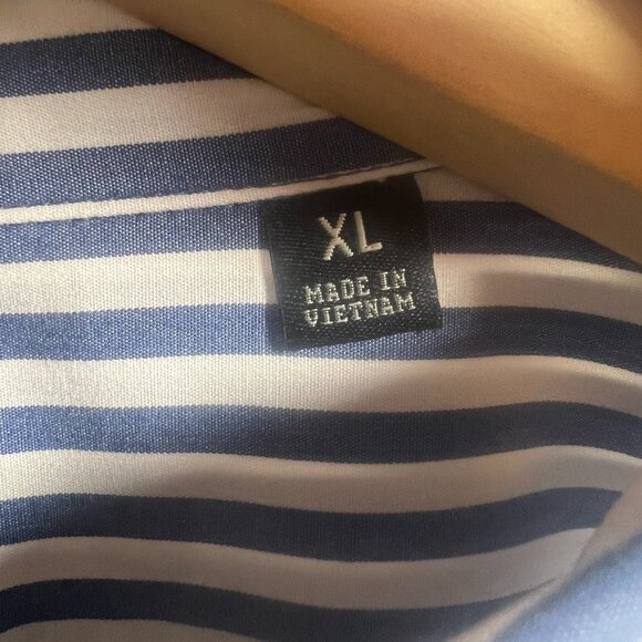 Todd Snyder Slim Fit Summerweight Favorite Button Down Shirt Mens Size XL Blue - Picture 4 of 11